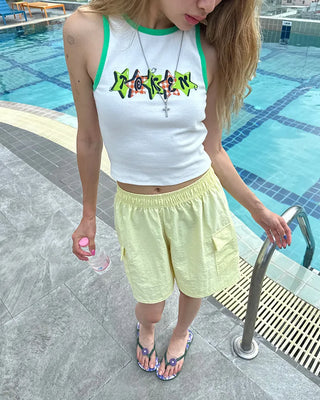 Nylon Easy Cargo Shorts