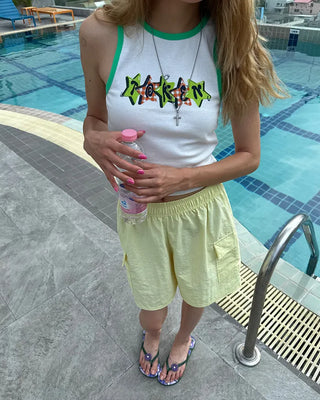 Nylon Easy Cargo Shorts