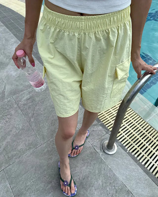 Nylon Easy Cargo Shorts