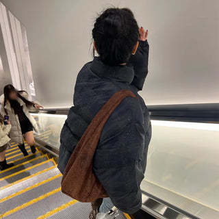 Unisex Checkered Down