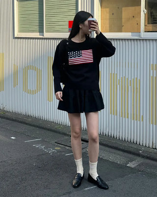 Mini tiered skirt
