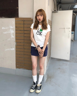 (ORIGINAL) Lucky Glow Clover T-Shirt