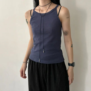 Halter neck sleeveless