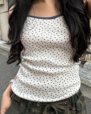Flower Pointelle Camisole