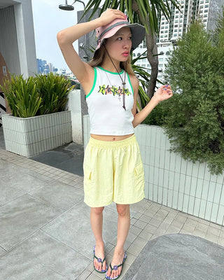 Nylon Easy Cargo Shorts