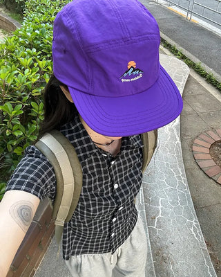Slim-fit check short-sleeved shirt