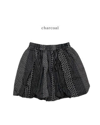 Pumpkin print skirt