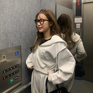 Stitch Point Hooded Set-up