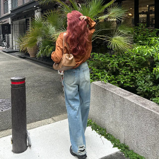 Colored windbreaker jacket