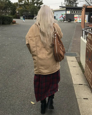 Duffle Boa Shearling Coat