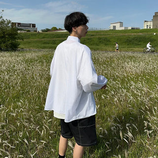 Summer Volume Stripe Shirt