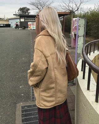 Duffle Boa Shearling Coat