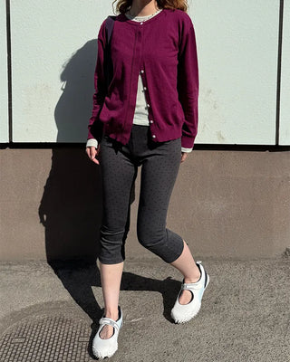 Polka Dot Capri Pants