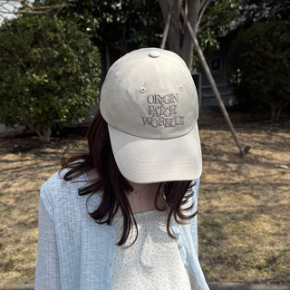 Patchwork Lettering Cap