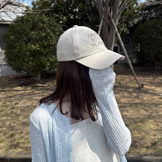 Patchwork Lettering Cap