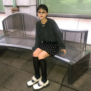 Alpaca Round Knit