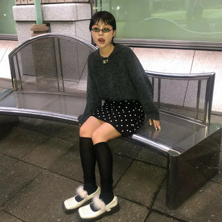Alpaca Round Knit