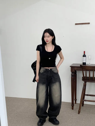 [2 Sizes] Heart Bordeaux Long Necklace
