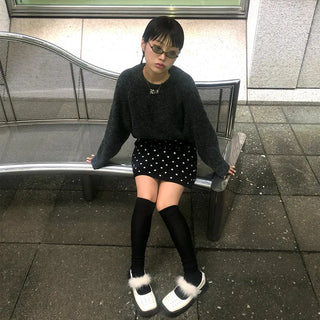 Alpaca Round Knit