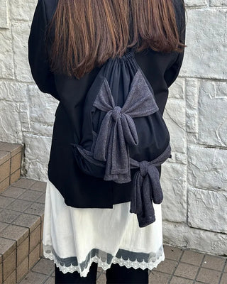 Double Ribbon Knapsack