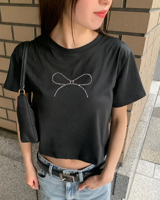 Ribbon Slim Fit T-Shirt