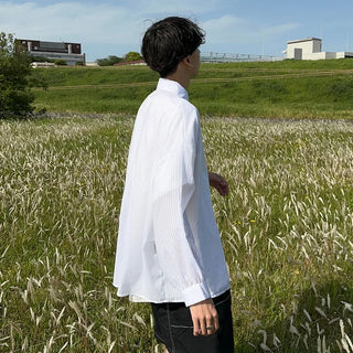 Summer Volume Stripe Shirt