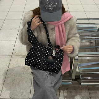Polka Dot Shoulder Bag