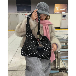 Polka Dot Shoulder Bag