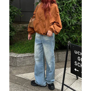 Colored windbreaker jacket