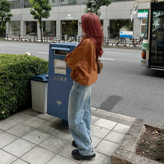 Colored windbreaker jacket
