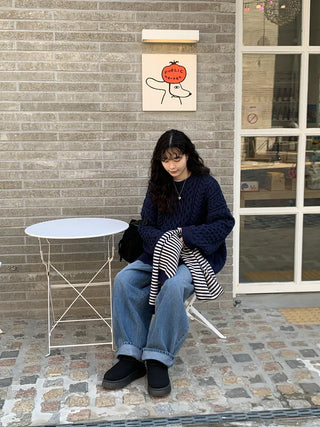 Oversized knit
