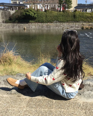 Round-toe slip-on loafers