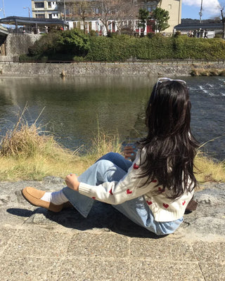 Round-toe slip-on loafers