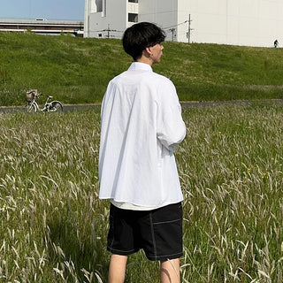 Summer Volume Stripe Shirt