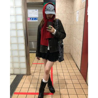 One-buckle half boots