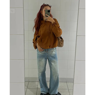 Colored windbreaker jacket