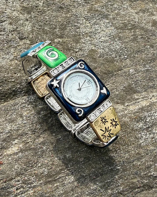 Square Star & Heart Handwatch