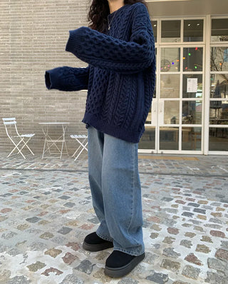 Oversized knit