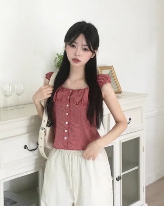 Buckle shoulder bag
