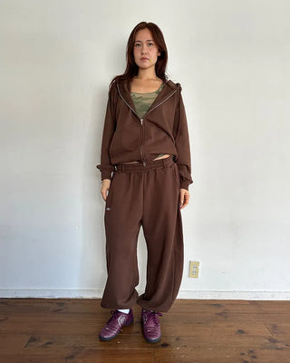 (ORIGINAL) Oversized Double Zip Hoodie (Fleece Lined)