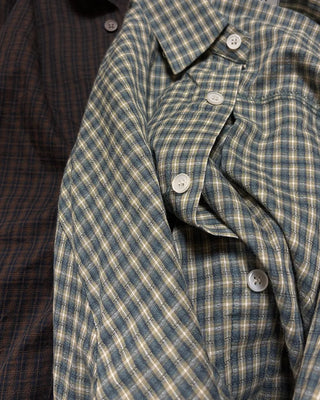 Linen cropped shirt