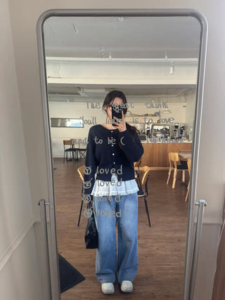 Daily knit cardigan