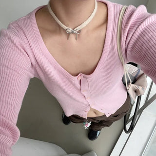 Crochet Point Choker