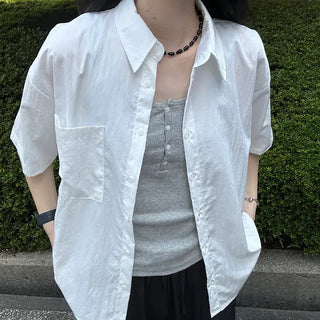 Polka Dot & Silver Ball Necklace