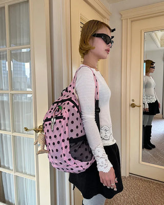 Volca Dot Nylon Backpack