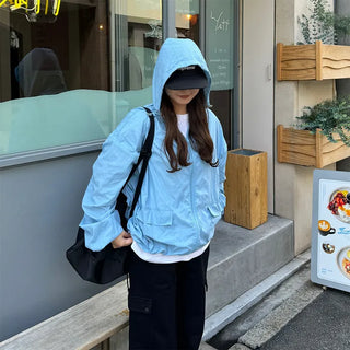 String Hooded Mountain Parka