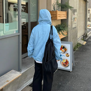 String Hooded Mountain Parka