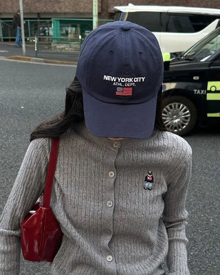 American flag baseball cap