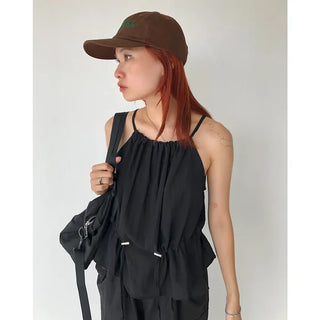 String Shirring Camisole