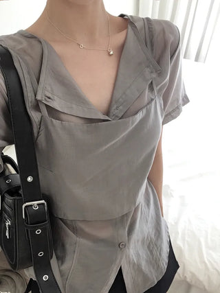 Buckle shoulder bag